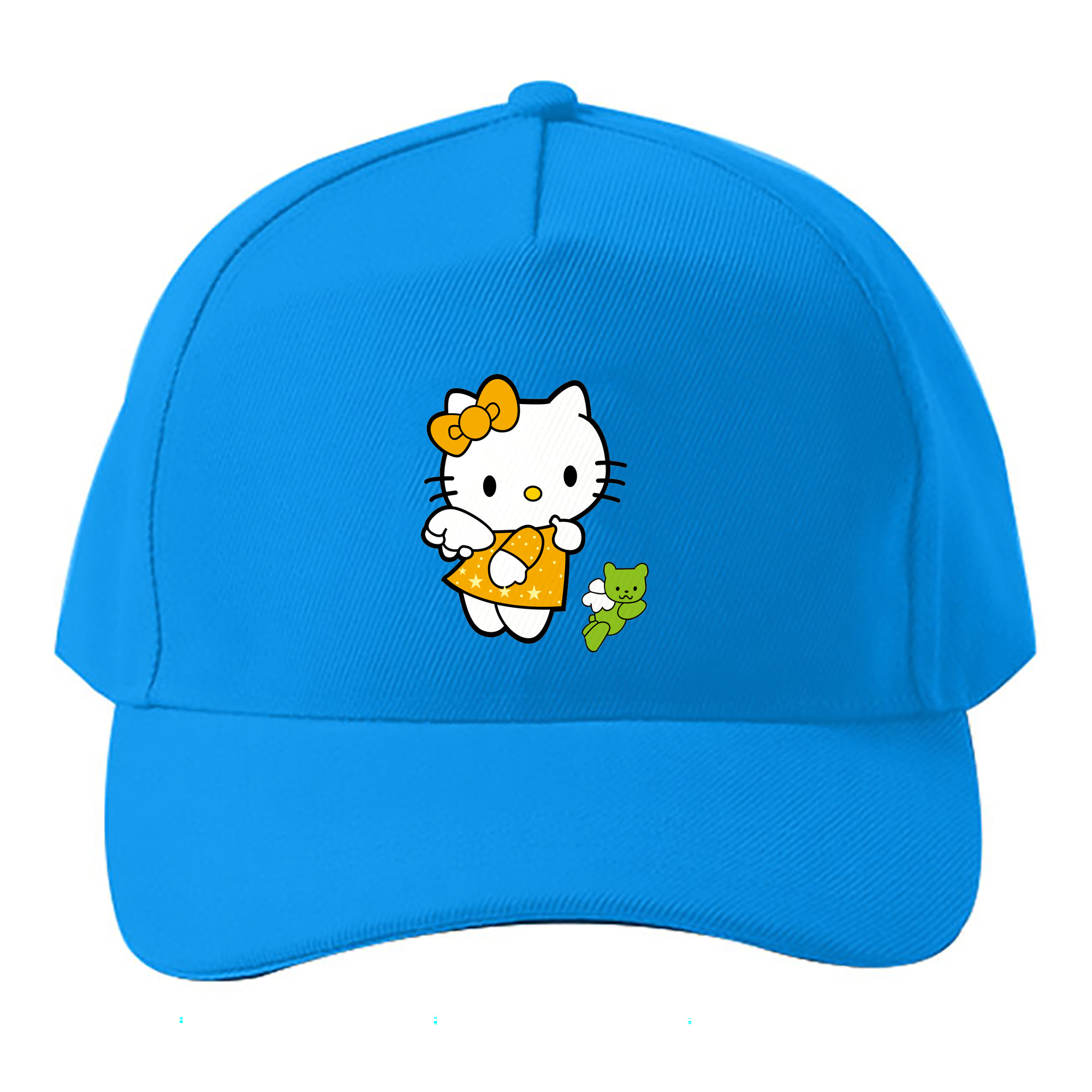 （画像用） Hello Kitty ハローキティ ベースボールキャップ 綿100％ 男女兼用 帽子 スポーツ